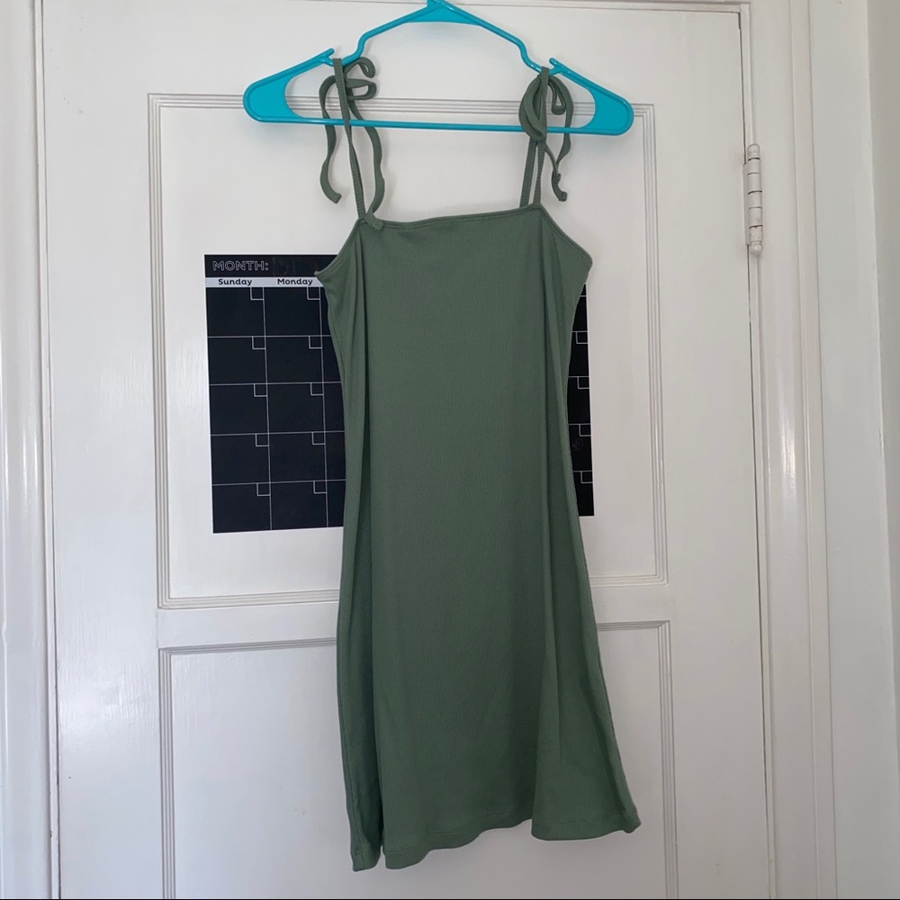 Ribbed sun dress